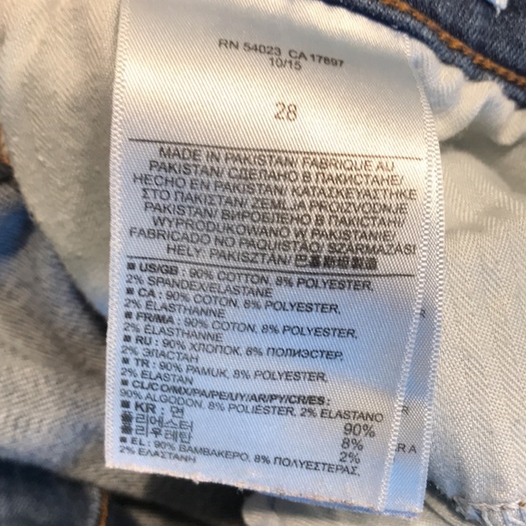 Banana Republic Skinny Distressed Ankle Jeans - Picture 8 of 12